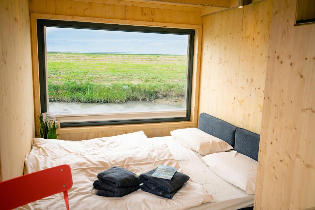 Tiny House Nature 16 Zur Meerseite - Green Tiny Village Harlesiel คาโรลิเนนซีล ภายนอก รูปภาพ