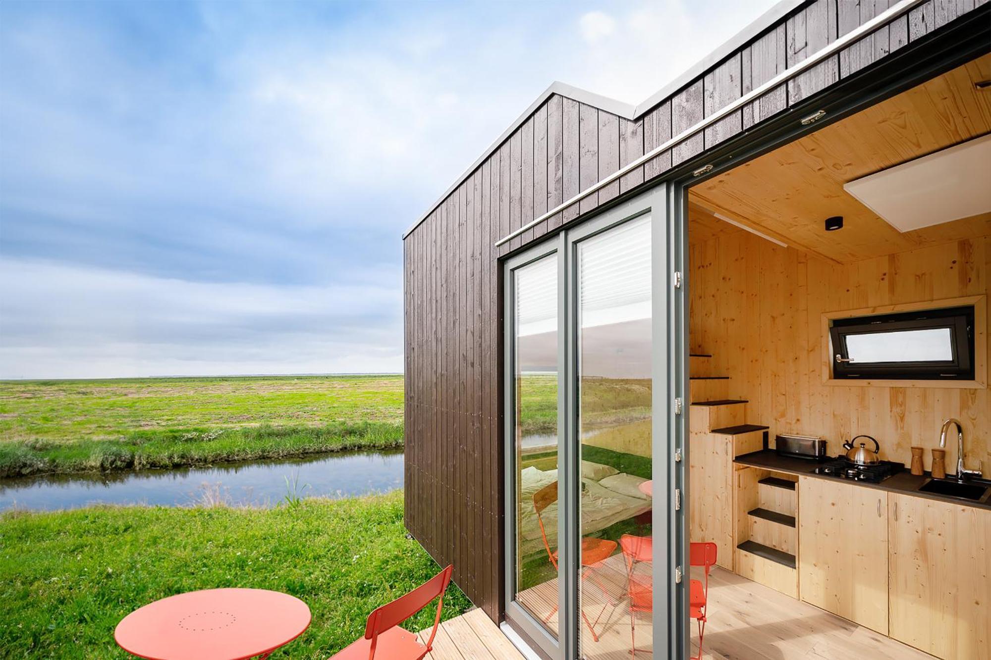 Tiny House Nature 16 Zur Meerseite - Green Tiny Village Harlesiel คาโรลิเนนซีล ภายนอก รูปภาพ